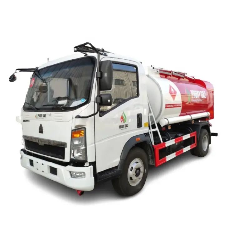 HOWO Carbon Steel Fuel Dispenser Truck