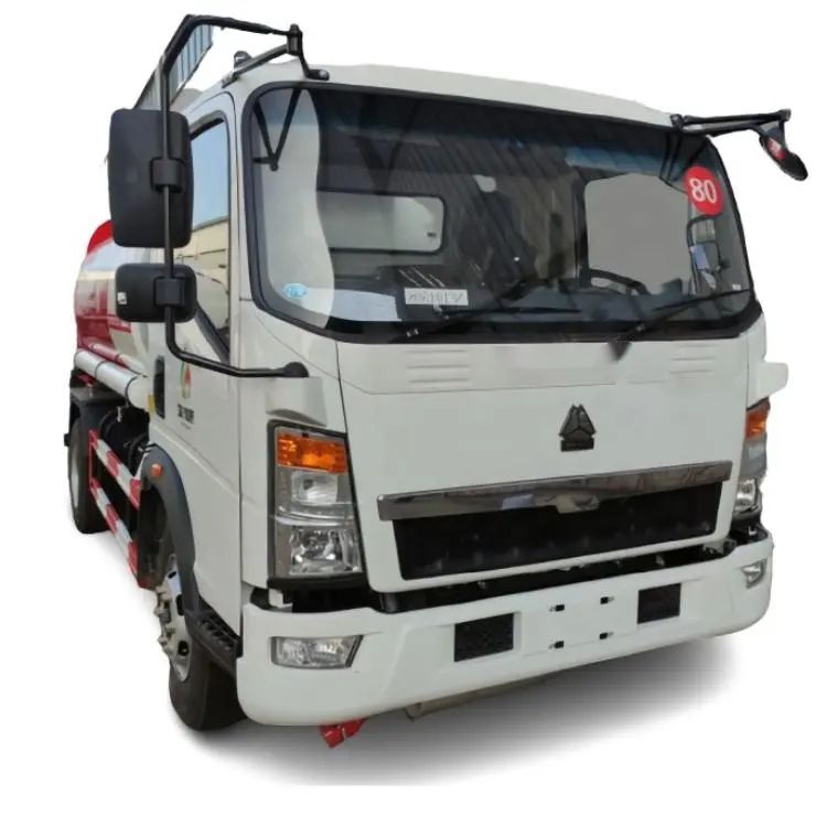 HOWO Carbon Steel Fuel Dispenser Truck