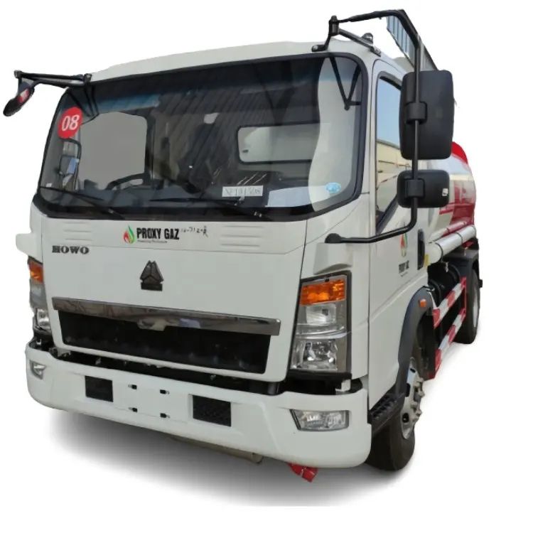 HOWO Carbon Steel Fuel Dispenser Truck