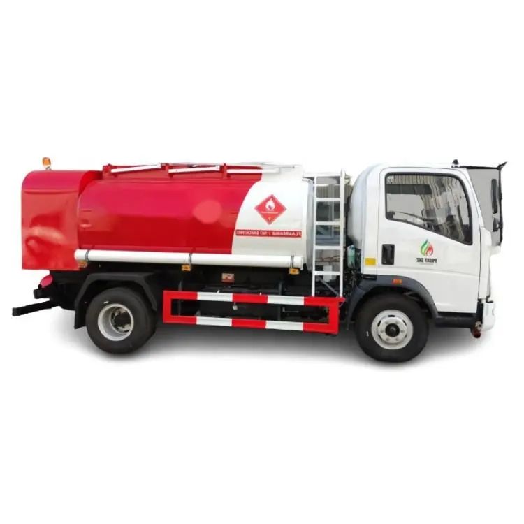 HOWO Carbon Steel Fuel Dispenser Truck