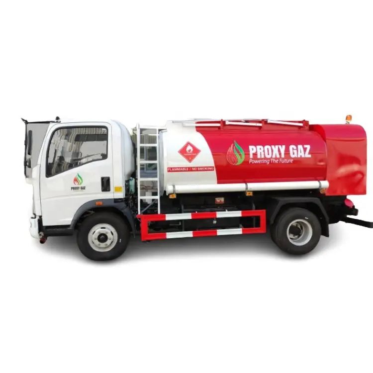 HOWO Carbon Steel Fuel Dispenser Truck