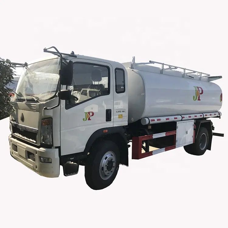 Howo 10Tons Oil Bowser Truck With Censtar Dispenser