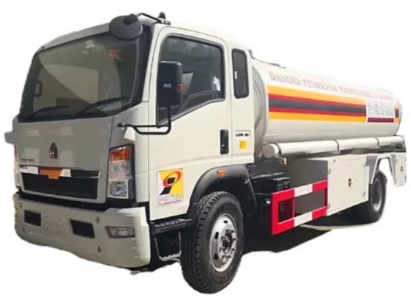 Howo 10Tons Oil Bowser Truck With Censtar Dispenser