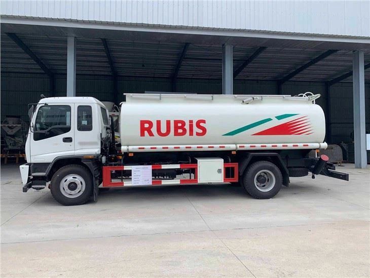 Carbon Steel ISUZU FTR 15Tons Fuel Tanker Truck