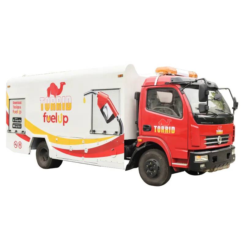 Dongfeng 8Ton Fuel Tank Truck Censtar Dispenser