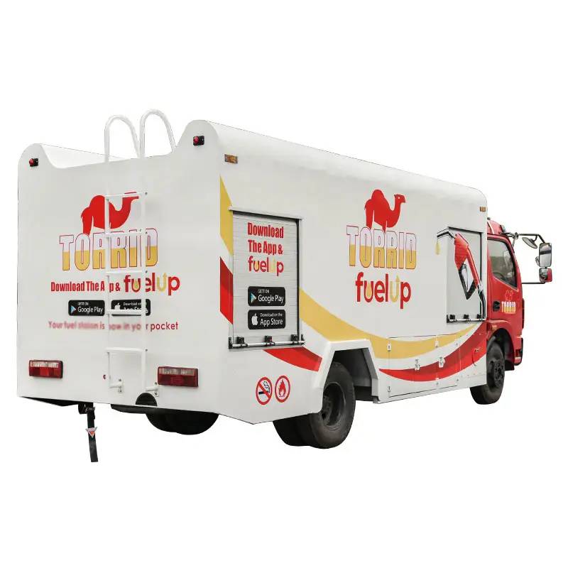 Dongfeng 8Ton Fuel Tank Truck Censtar Dispenser