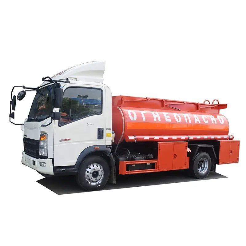 Sinotruk Howo 5000L Diesel Fuel Tanker Truck