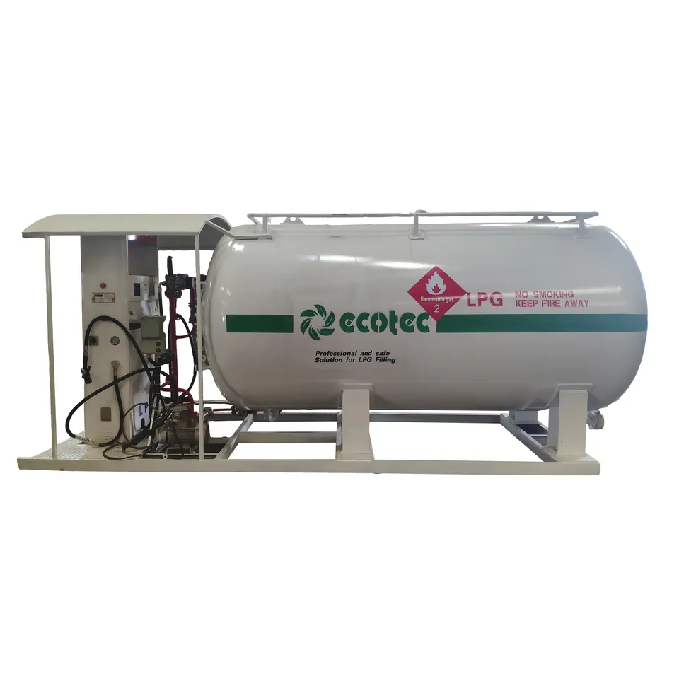 10 Tons LPG Skid Station