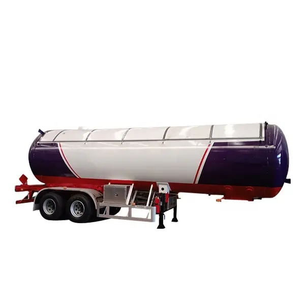 2 Axles 40000L Gas LPG Tank Semi Trailer