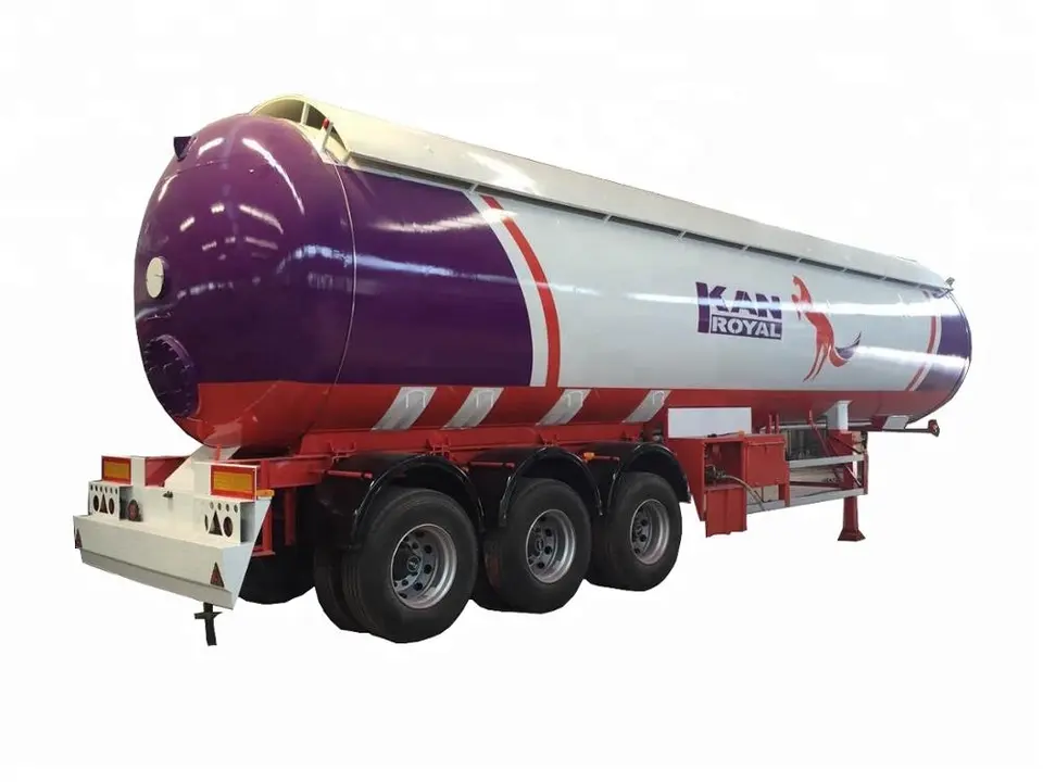 2 Axles 40000L Gas LPG Tank Semi Trailer