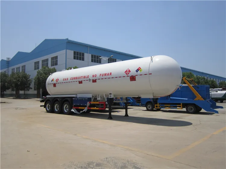 60000 Liters LPG Propane Gas Transport Tanker Semi Trailer