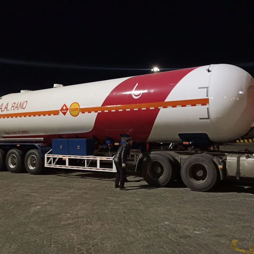 LPG Tank Semi-Trailer 60 Cbm Tanker Semi Trailer for LPG Transport