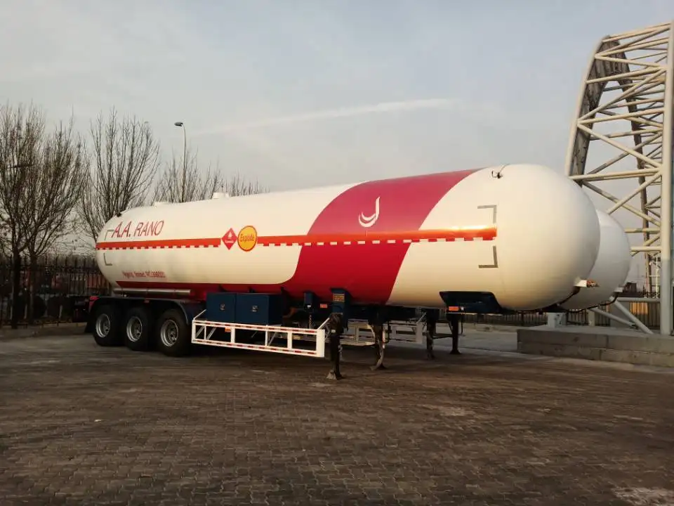 LPG Tank Semi-Trailer 60 Cbm Tanker Semi Trailer for LPG Transport