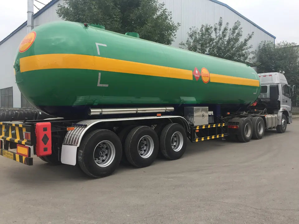 Pressure Vessel 60m3 60cbm 60000litres Liquid Propane Gas Transport Tanker
