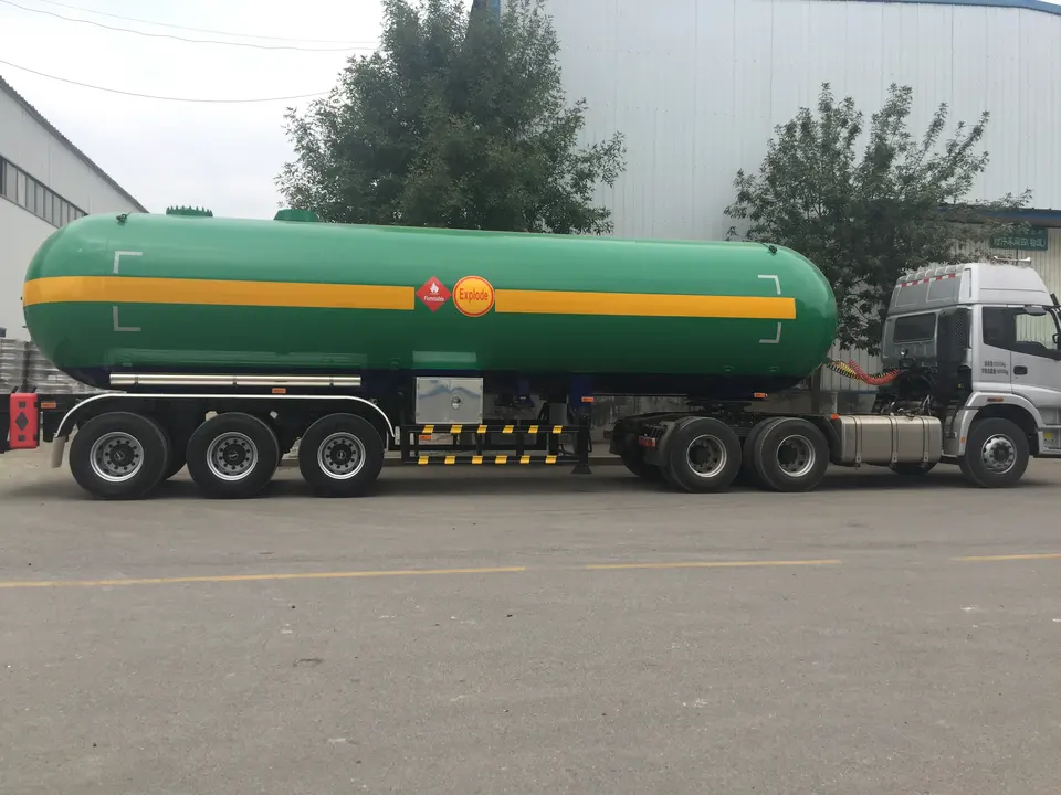 Pressure Vessel 60m3 60cbm 60000litres Liquid Propane Gas Transport Tanker