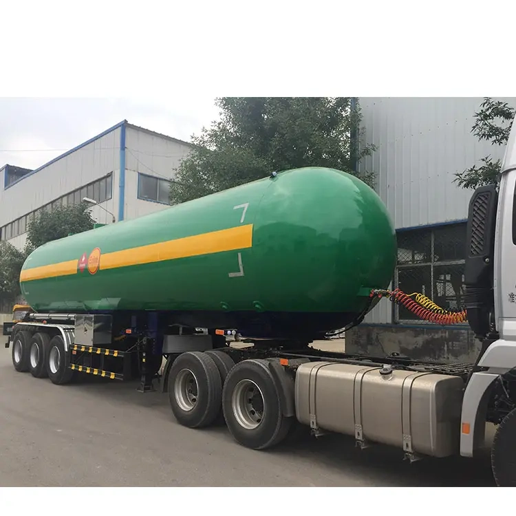 Pressure Vessel 60m3 60cbm 60000litres Liquid Propane Gas Transport Tanker