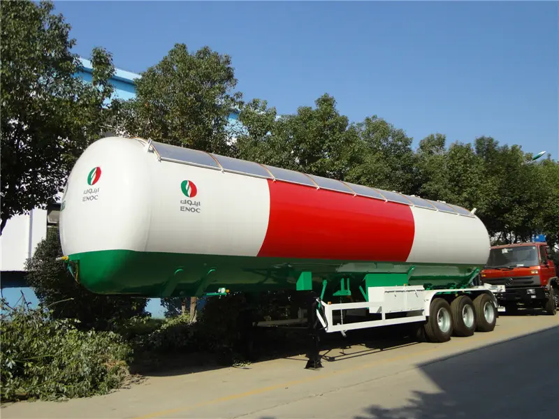 40cbm 50cbm 60cbm LPG Tank Semi Trailer Fuel Tank Semi Trailer