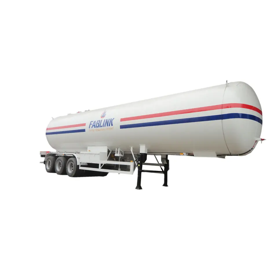 Pressure Vessel 60m3 60cbm 60000litres Sinotruk HOWO LPG 24tons Tank Semi-Trailer