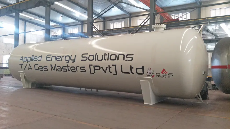 30CBM 15MT LPG Propane Storage Tank