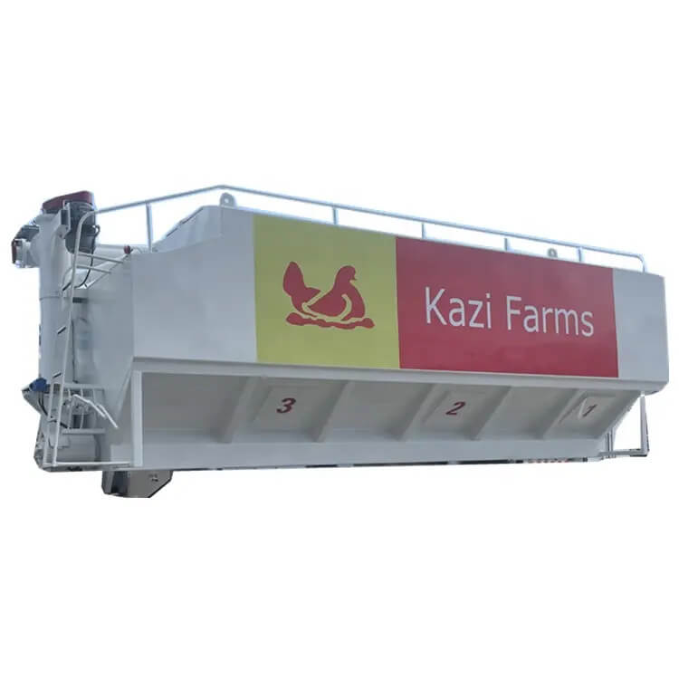 Chicken Duck Goose Pig Feed Delivery Semi Trailer