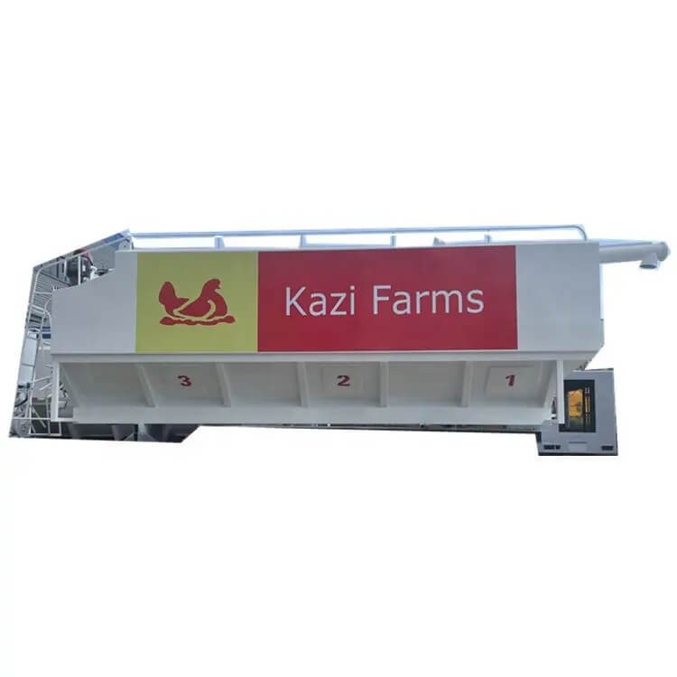 Chicken Duck Goose Pig Feed Delivery Semi Trailer