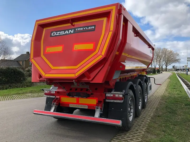 3 Axle U Shape Heavy Duty Tipping Tipper Dumper Dump Truck Semi Trailer for Coal Stone Sand Mineral Transport