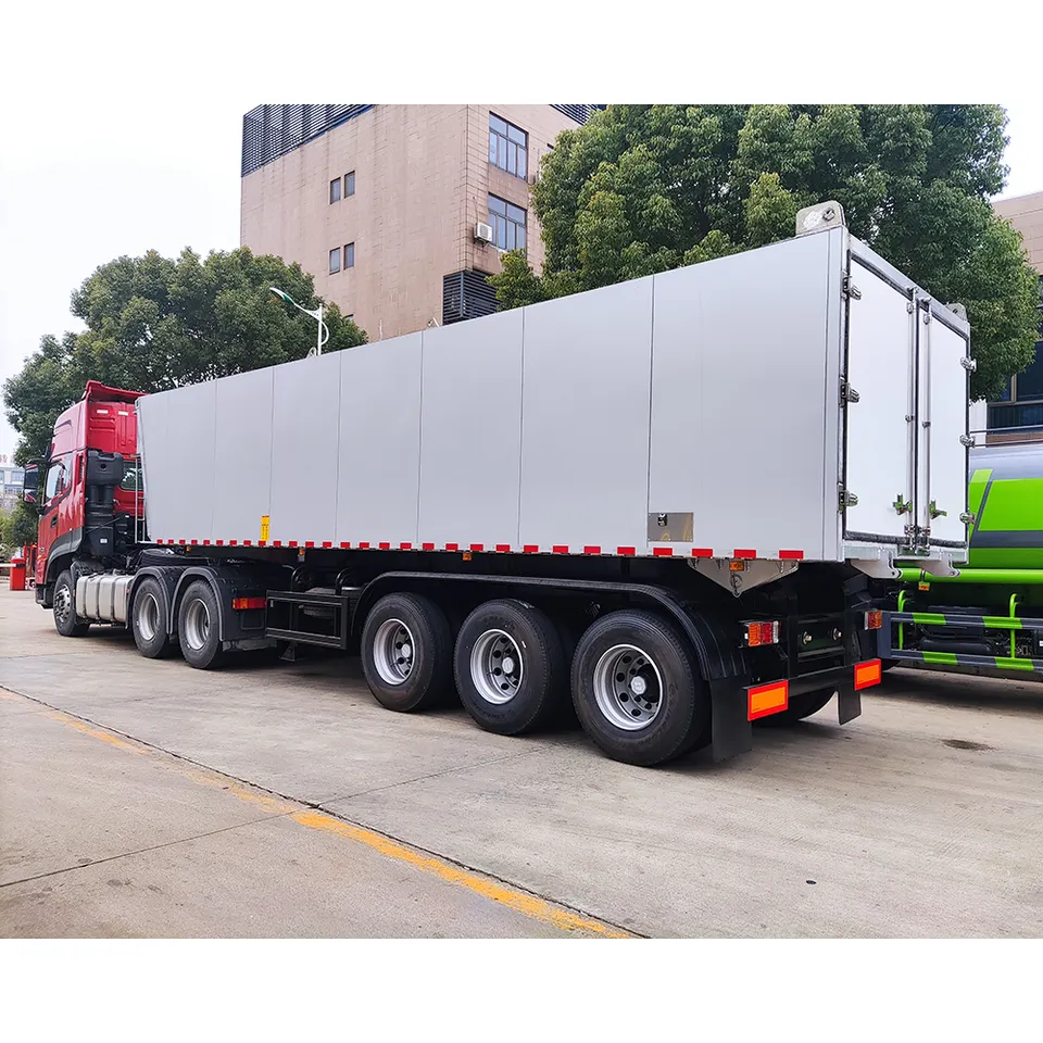 Top Brand Suspension 3 Axle Rear Dump Truck Trailer