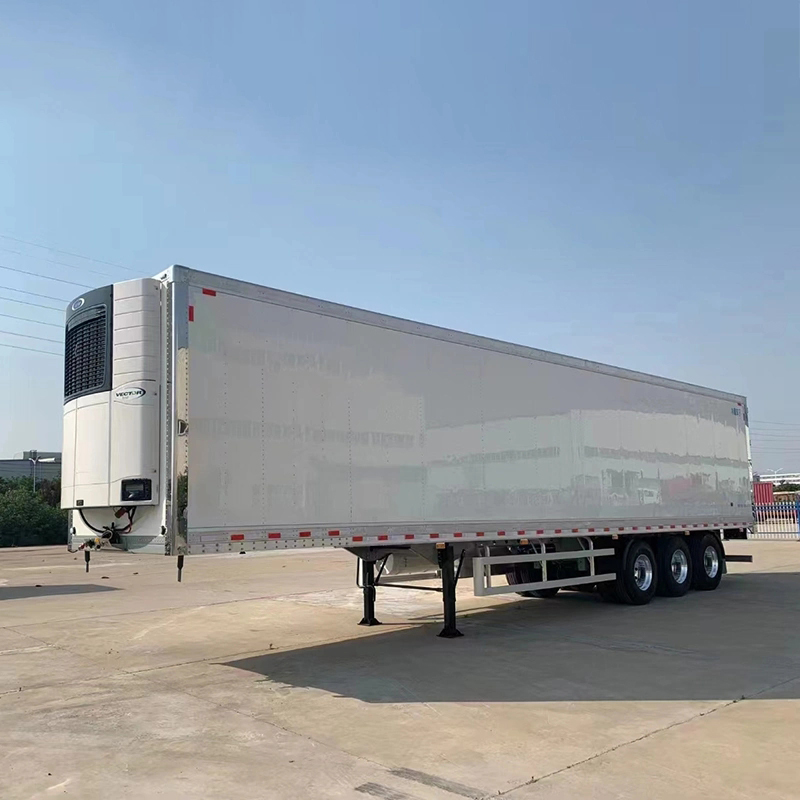 3 Axle Refrigerator Freezer Refrigerated Van Trailer