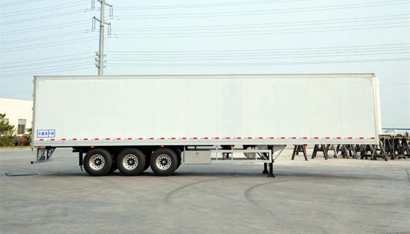 3 Axle Refrigerator Freezer Refrigerated Van Trailer