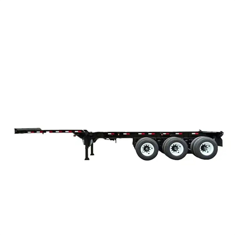 40FT 3axles Skeleton Skeletal Chassis Utility Cargo Container Truck Semi Trailer