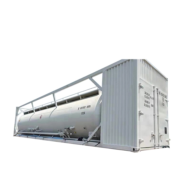 ISO Standard 40FT Bulk Cement Powder Tank Container