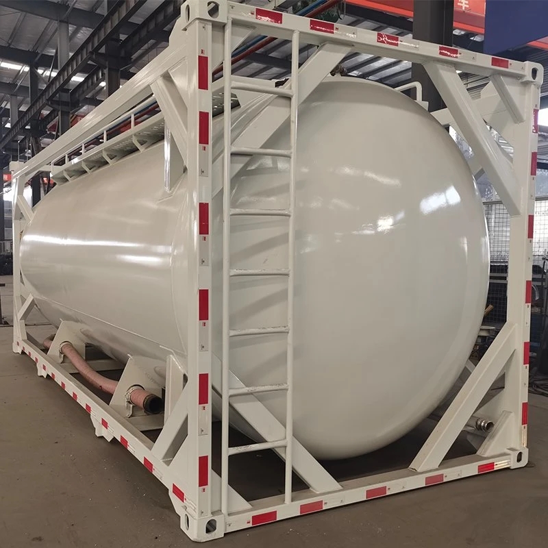 ISO 20FT Cement Powder Transportation Tank Container
