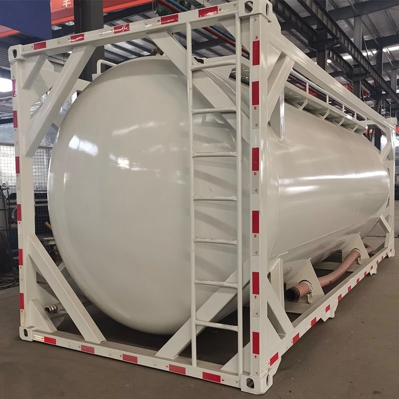 ISO 20FT Cement Powder Transportation Tank Container