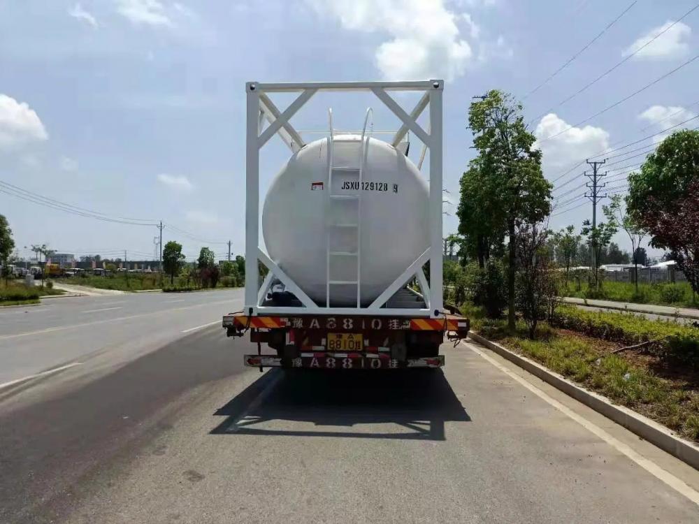 ISO 40 FT Bulk Cement Powder Material Tank Container