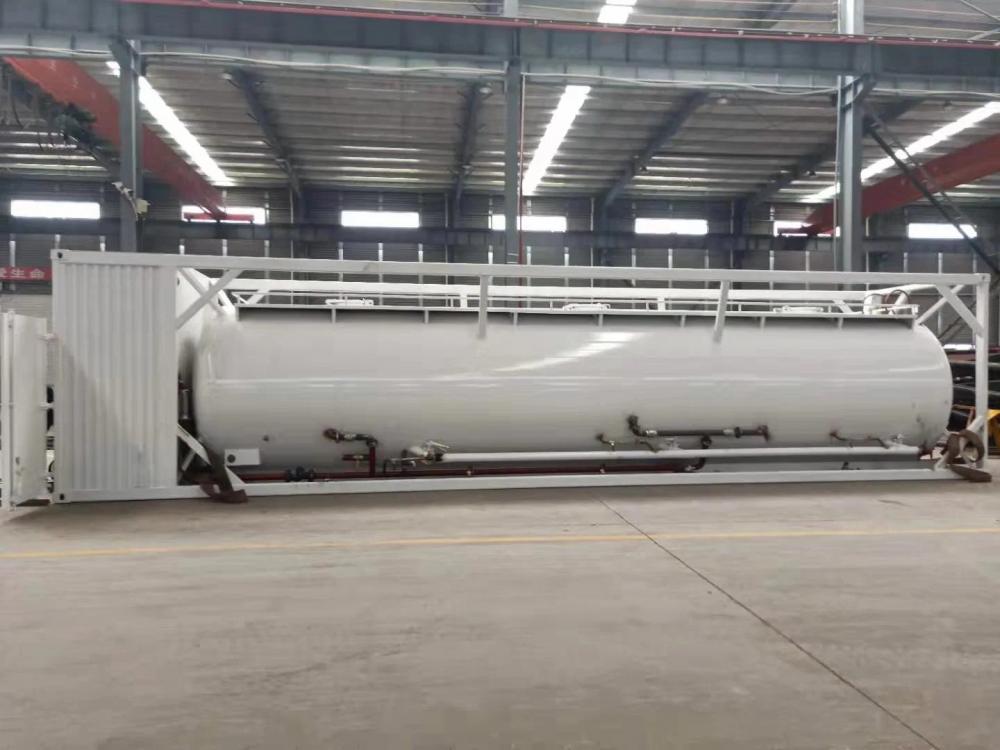 ISO 40 FT Bulk Cement Powder Material Tank Container