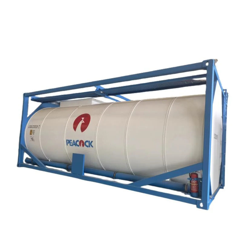 20Feet 17500Liters ISO Hydrochloric Acid Tank Container
