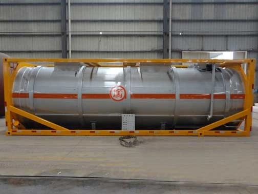 40 Feet Liquid Chemical Storage Tank Container with Reinforcement Heating