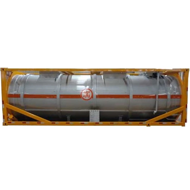 40 Feet Liquid Chemical Storage Tank Container with Reinforcement Heating