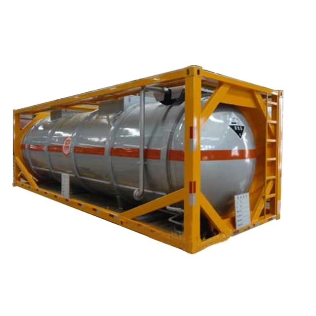 40 Feet Liquid Chemical Storage Tank Container with Reinforcement Heating