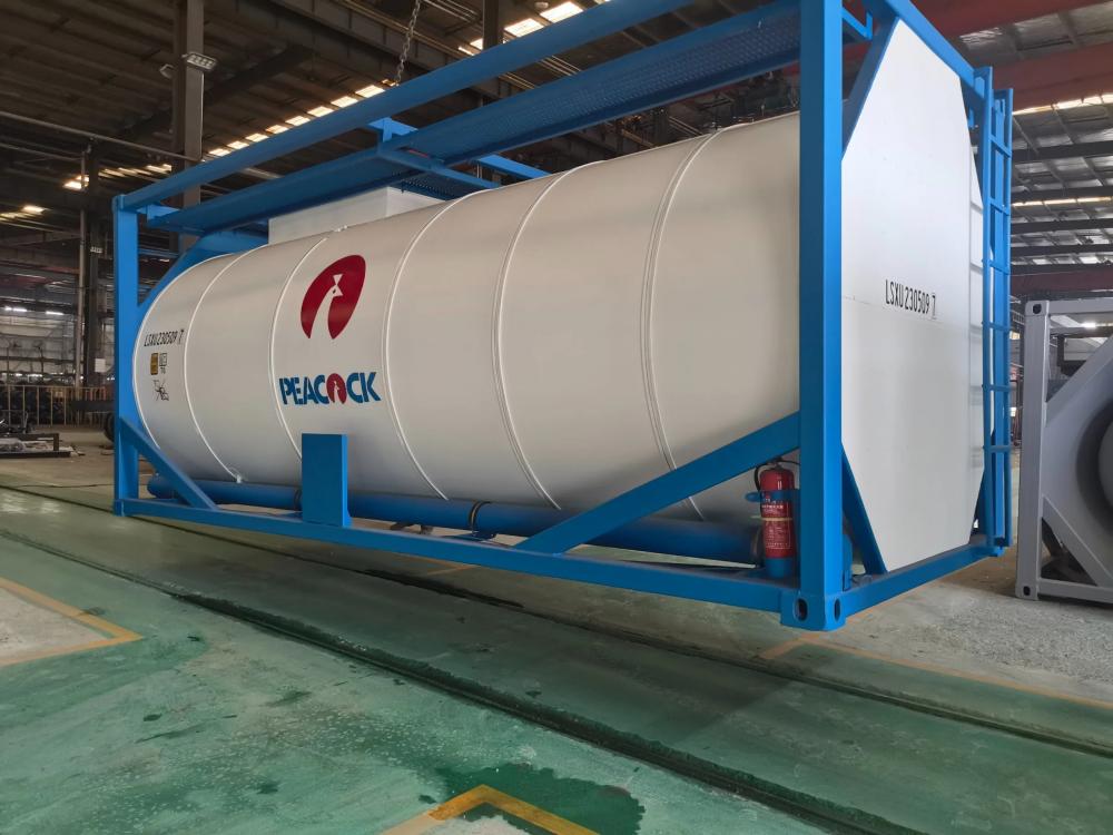 20Feet 17500Liters ISO Hydrochloric Acid Tank Container