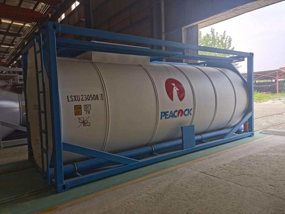 20Feet 17500Liters ISO Hydrochloric Acid Tank Container