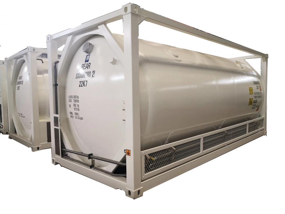 Cryogenic Liquid Gas Oxgen Nitrogen Helium 40FT LNG ISO Tank Container