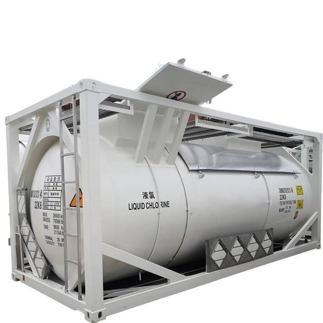Liquid Chlorine Transport ISO Tank Container