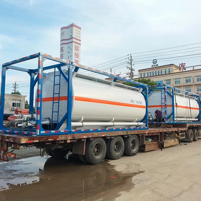 20FT ISO Stainless Liquid Food Tank Container