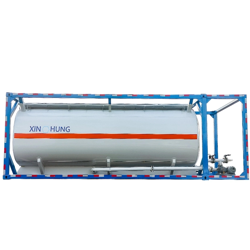 20FT ISO Stainless Liquid Food Tank Container