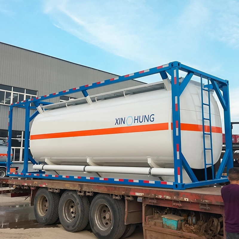 20FT ISO Stainless Liquid Food Tank Container