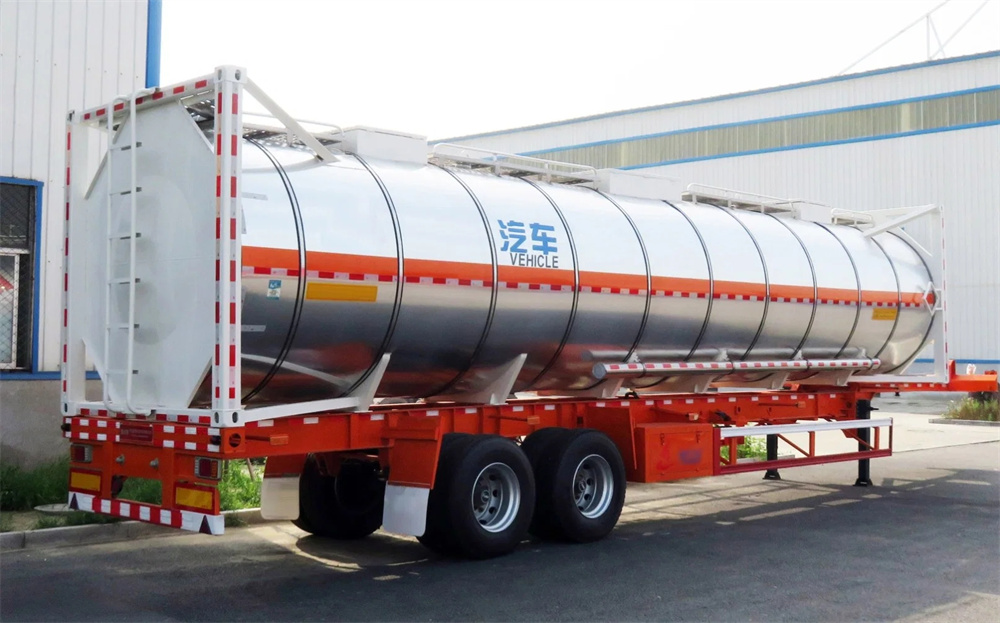 40 Feet ISO Insulated Stainless Steel Tanker Liquid Tank Container
