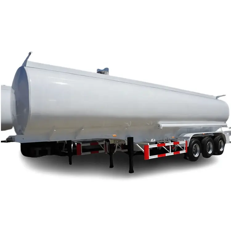 3 Axles 36cbm 36000 Liters 36tons Stainless Steel Liquid Food Transport Trailer