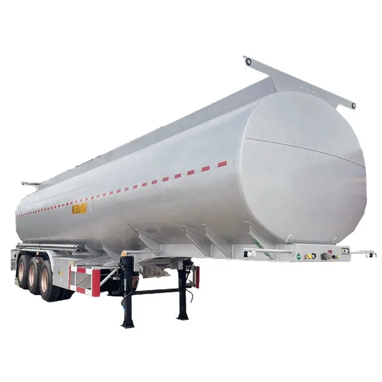 3 Axles 36cbm 36000 Liters 36tons Stainless Steel Liquid Food Transport Trailer