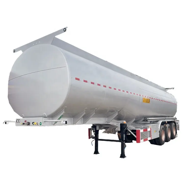 3 Axles 36cbm 36000 Liters 36tons Stainless Steel Liquid Food Transport Trailer